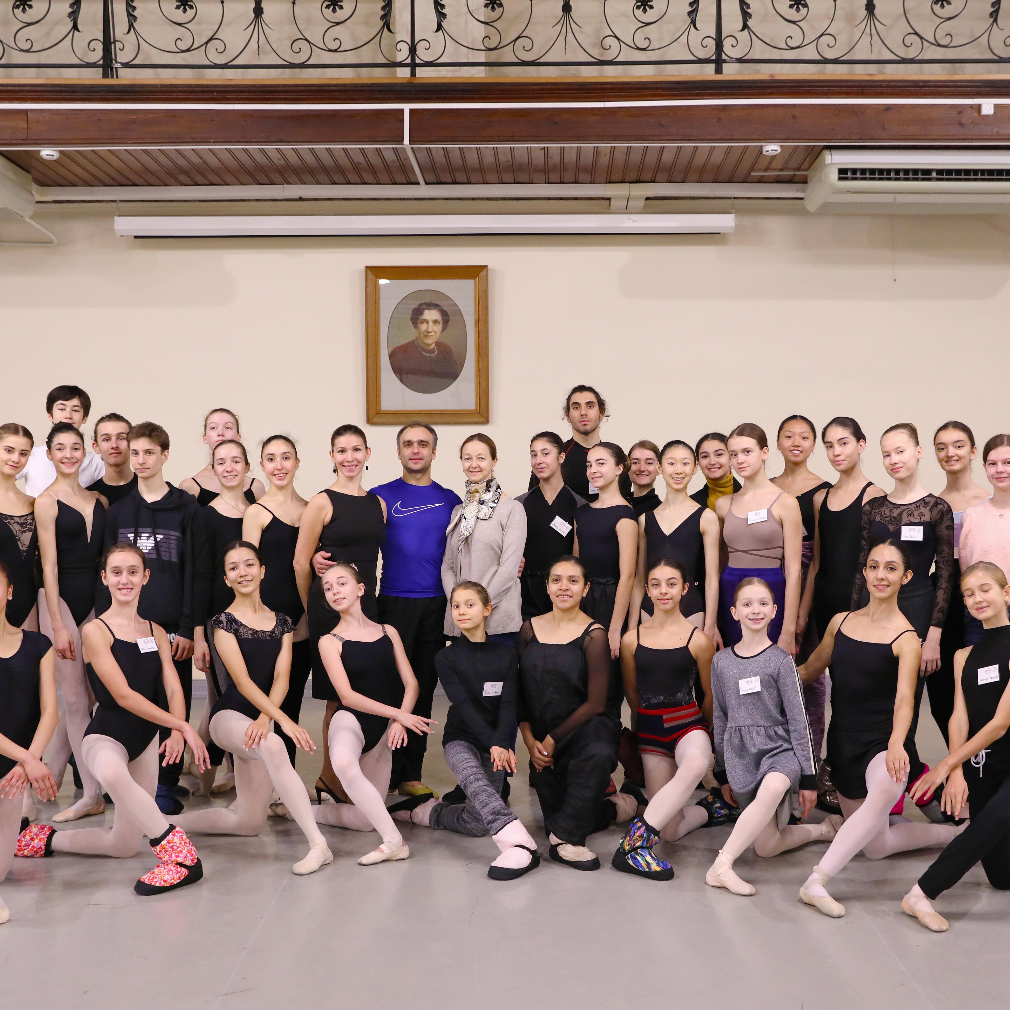 Meeting with ballet stars