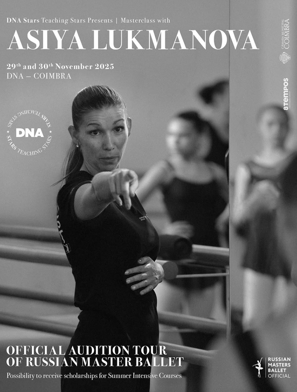 BALLET MASTERCLASS & AUDITION WITH ASIYA LUKMANOVA IN PORTUGAL