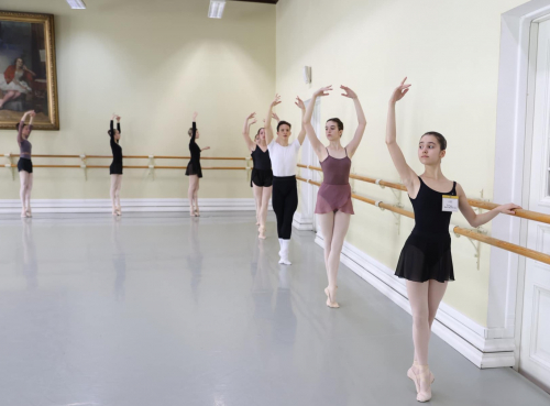 RMB ballet barre - our students