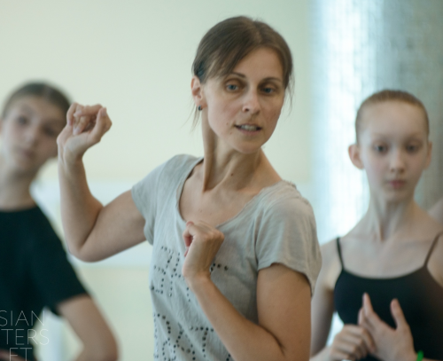 Aleksandra Lebedeva - Profesora de ballet