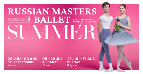 Photo by Sergey Scherbakov; with Sophia Weatherill and Lucas Letihon