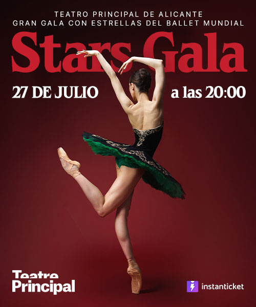 Stars Gala 2024 Teatro Principal de Alicante por Russian Masters Ballet
